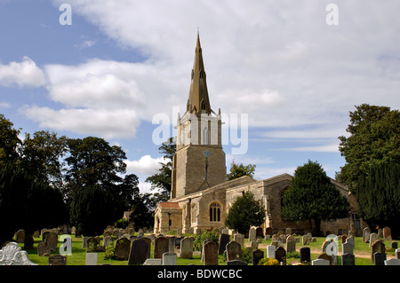 St. Peter`s Church, Sharnbrook, Bedfordshire, England, United Kingdom Stock Photo